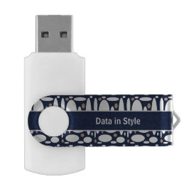Geometrische Eleganz USB Stick