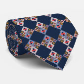 Geometrische Elemente Krawatte (Gerollt)
