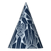 Geometrische Elemente: Stilisiertes modernes Muste Partyhütchen (Links)