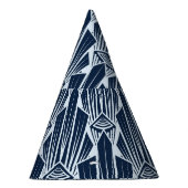Geometrische Elemente: Stilisiertes modernes Muste Partyhütchen (Rechts)