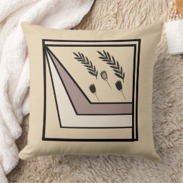 Geometrische Erdtöne, Bläschen Kissen