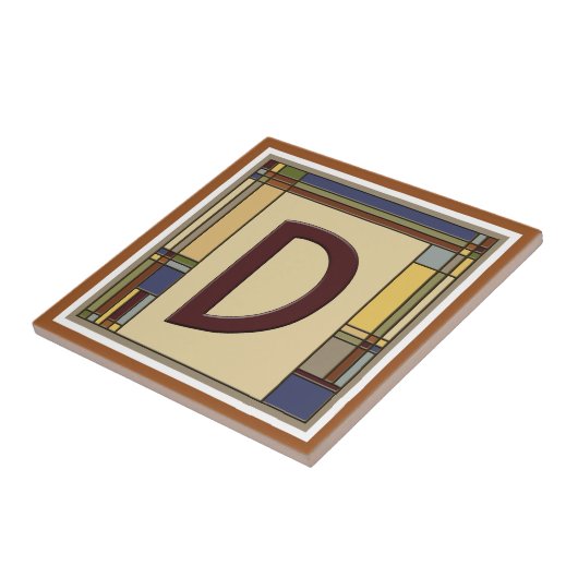 Geometrische erste D Fliese (Seite)