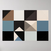 Geometrische Essenz Poster (Vorne)