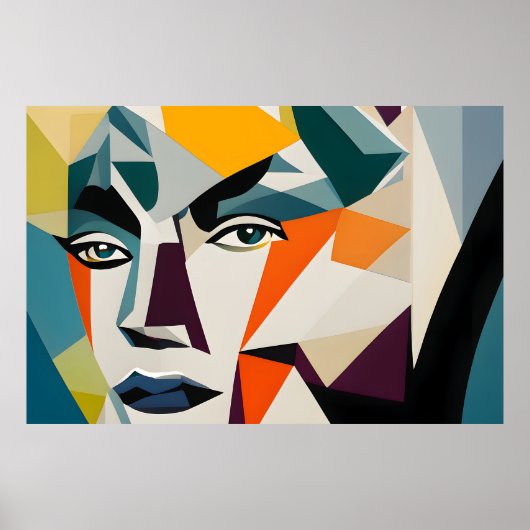 Geometrische Essenz Poster (Vorne)