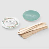 Geometrische Eukalyptus-Weihnachtszeit Fächer (Non-assembled)