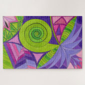 Geometrische Farbe 1 Puzzle (Horizontal)