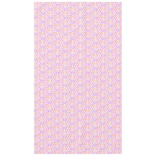 Geometrische Farben groß Tischdecke (Vorderseite)