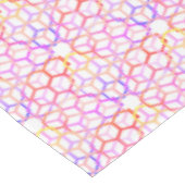 Geometrische Farben groß Tischdecke (Schrägansicht)