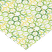 Geometrische Farben Große Tablette Tischdecke (Schrägansicht)