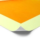 Geometrische Farbenbewegung Poster (Ecke)