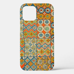 Geometrische farbenfrohe antike ägyptische Grafik Case-Mate iPhone Hülle