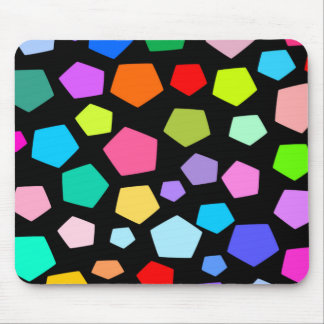 GEOMETRISCHE FARBFORM MOUSEPAD