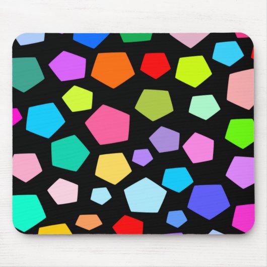 GEOMETRISCHE FARBFORM MOUSEPAD (Vorne)