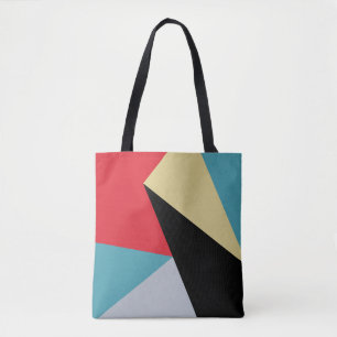Geometrische Farbgebung Moderne Abstrakte Tote Tas Tasche