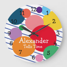 Geometrische farbige Formen Kinderzimmer