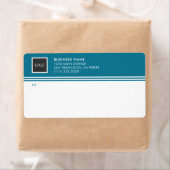 Geometrische Firmenlogo-Mailing-Etiketten (Insitu)