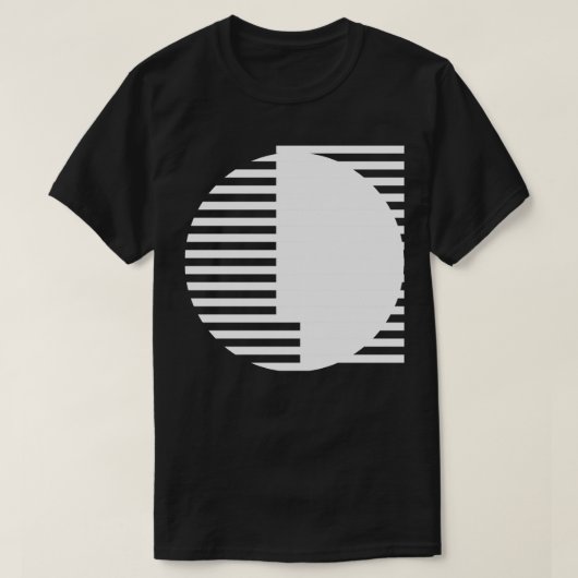 geometrische Fläche T-Shirt (Design vorne)