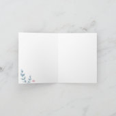 Geometrische florale Muttertagskarte Feiertagskarte (Innenseite)