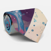 Geometrische Fluidität Krawatte (Gerollt)
