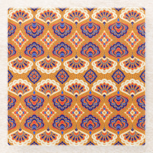 Geometrische Folklore, Muscheln der Stämme. Glasuntersetzer