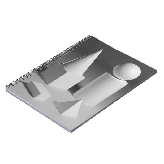 Geometrische Form Notizblock (Linke Seite)