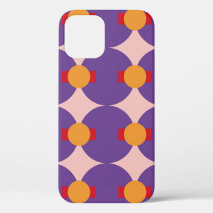 Geometrische Form Retro-Musterdesign vintage abstr Case-Mate iPhone Hülle