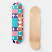 Geometrische Form Skateboard (Vorderseite)