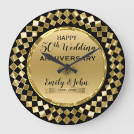 Geometrische Formen - 50 Jahre Große Wanduhr