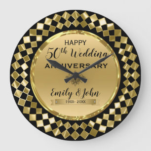 Geometrische Formen - 50 Jahre Große Wanduhr