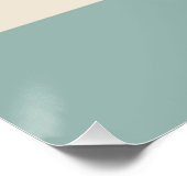 Geometrische Formen Abstrakt Red Grau Poster (Ecke)