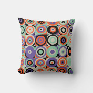 Geometrische Formen, Abstraktes Vintages Design. Kissen