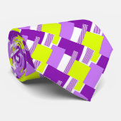 Geometrische Formen aus mehrfarbigem Papier Krawatte (Gerollt)