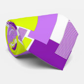 Geometrische Formen aus mehrfarbigem Papier Krawatte (Gerollt)