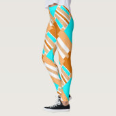 Geometrische Formen aus Papier Leggings (Links)