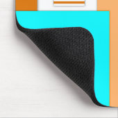 Geometrische Formen aus Papier Mousepad (Ecke)