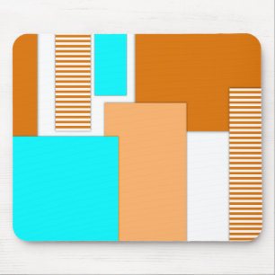 Geometrische Formen aus Papier Mousepad