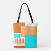Geometrische Formen aus Papier Tasche (Rückseite)
