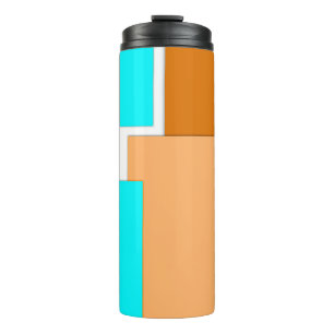 Geometrische Formen aus Papier Thermosbecher