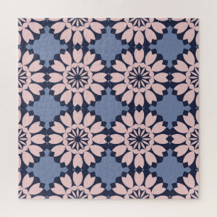 Geometrische Formen: Dekoratives Nahtloses Muster. Puzzle