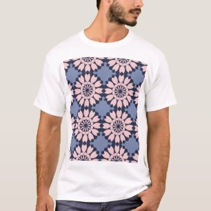 Geometrische Formen: Dekoratives Nahtloses Muster. T-Shirt