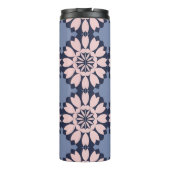 Geometrische Formen: Dekoratives Nahtloses Muster. Thermosbecher (Rückseite)