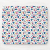 Geometrische Formen der 90er Jahre Mousepad (Vorne)