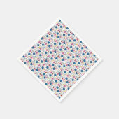 Geometrische Formen der 90er Jahre Serviette (Ecke)