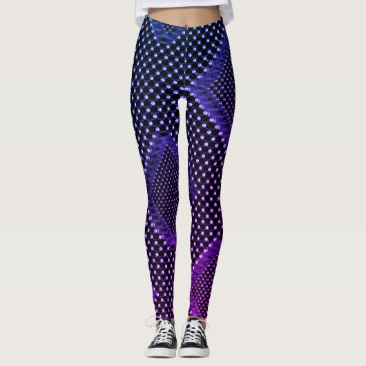 geometrische Formen der Diamantabmessungen Leggings (Vorderseite)