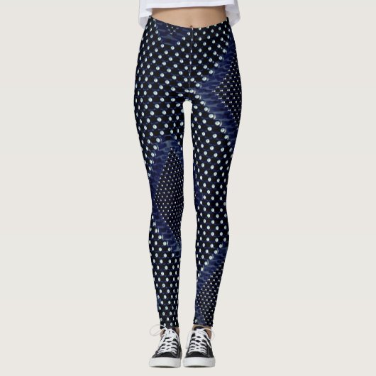 geometrische Formen der Diamantabmessungen Leggings (Vorderseite)