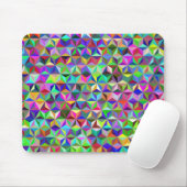 geometrische Formen der mehrfarbigen optischen Täu Mousepad (Mit Mouse)