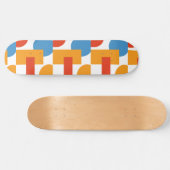 Geometrische Formen der modernen Abstrakten Kunst Skateboard (Horizontal)