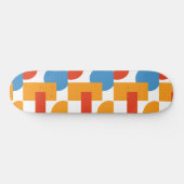 Geometrische Formen der modernen Abstrakten Kunst Skateboard (Horizontal)