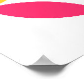 geometrische Formen des Bauhauses Poster (Ecke)