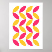 geometrische Formen des Bauhauses Poster (Vorne)